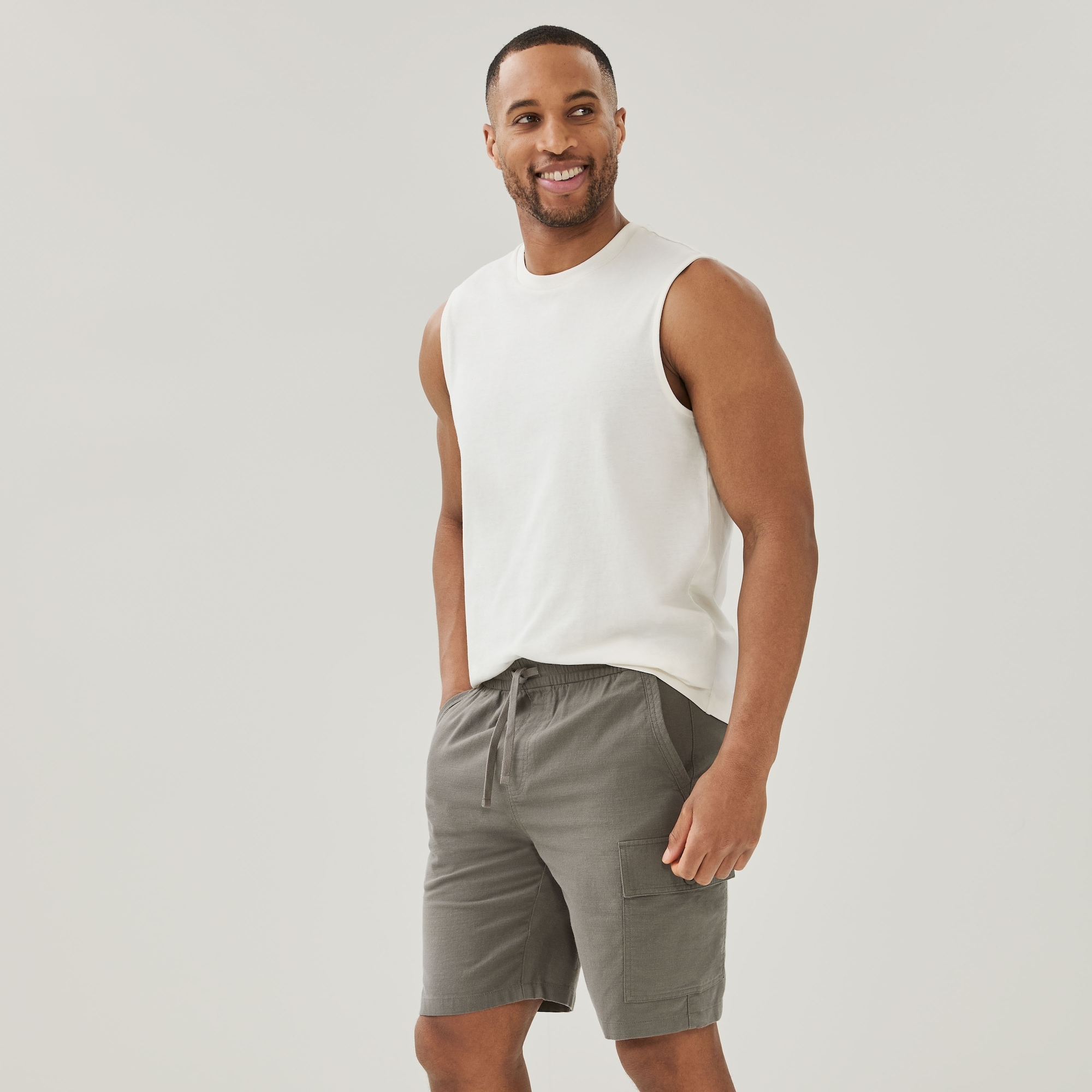 Short à enfiler pour hommes