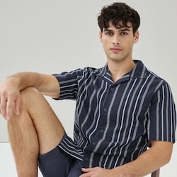 Joe Fresh Men's Striped Button-Up Shirt 1 ea, $35.00/1ea