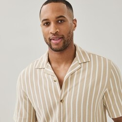 Joe Fresh Men's Jacquard Striped Button-Up Shirt - 1 ea | Real
