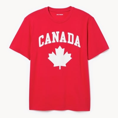 Men's Canada Graphic T-Shirt - Red