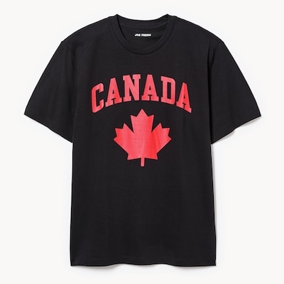 Men's Canada Graphic T-Shirt - Black