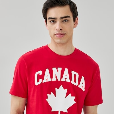 Men's Canada Graphic T-Shirt - Red