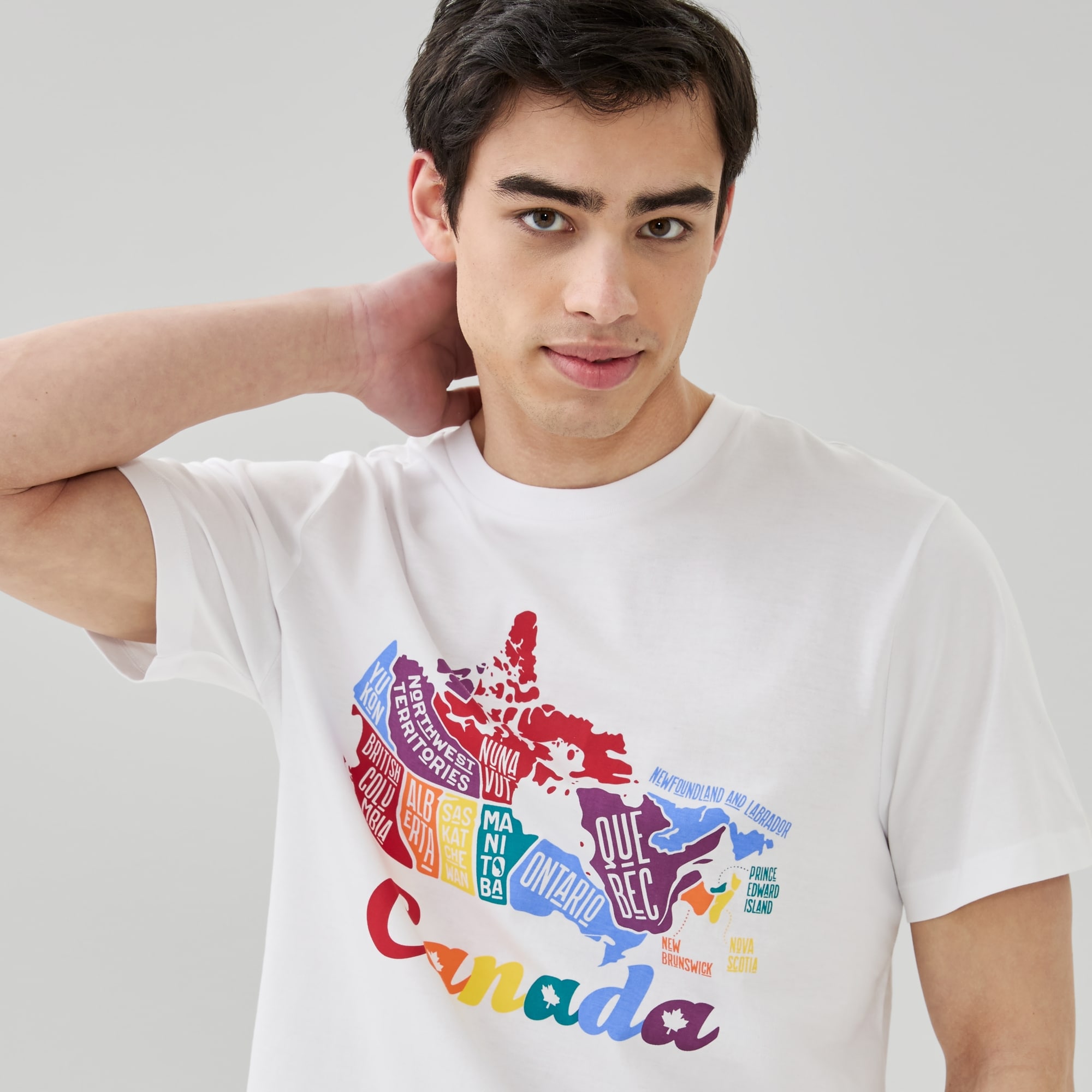 Men's Canada Graphic T-Shirt in Bright White from Joe Fresh