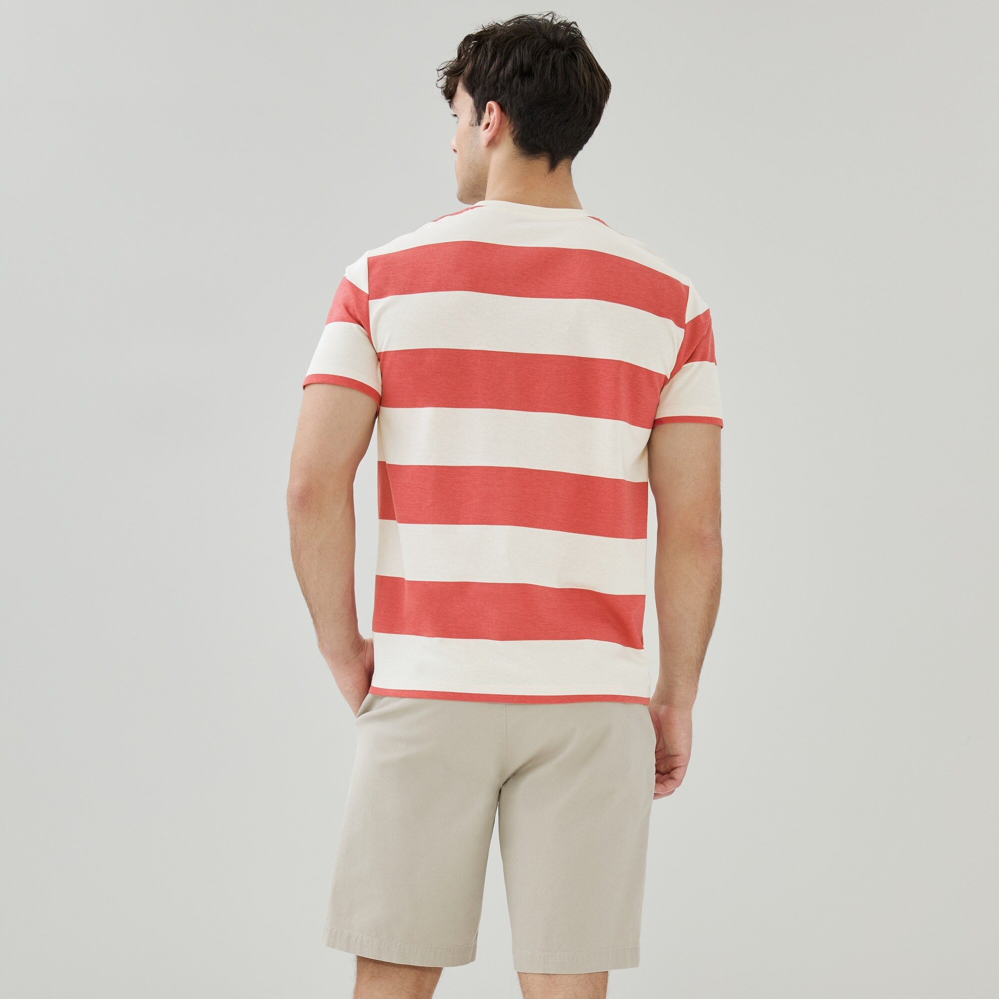 T-shirt rayé pour hommes