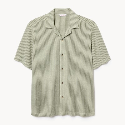 Joe Fresh Men's Crochet Button-Up Shirt 1 ea, $35.00/1ea