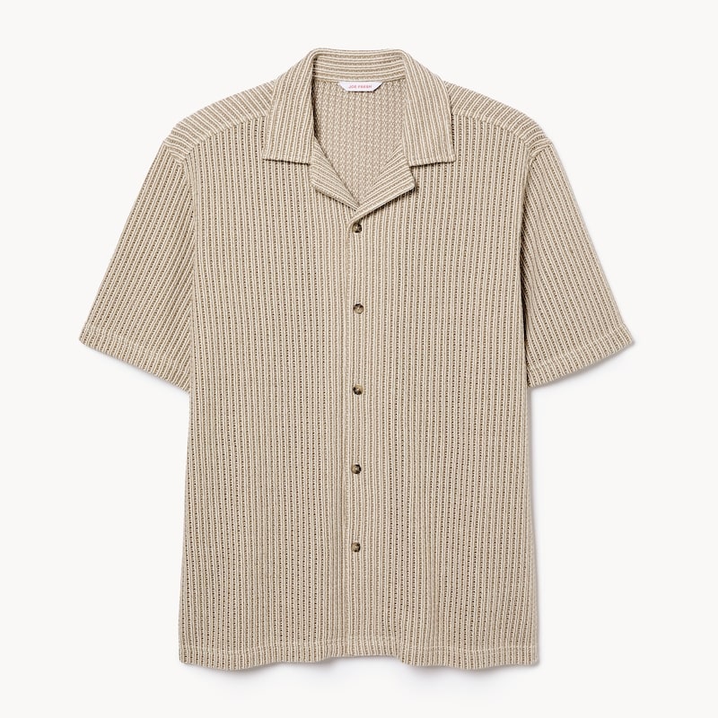 Joe Fresh Men's Crochet Button-Up Shirt - 1 ea | Real Canadian