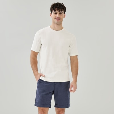 Joe Fresh Men's Ribbed Knit T-Shirt 1 ea, $19.00/1ea