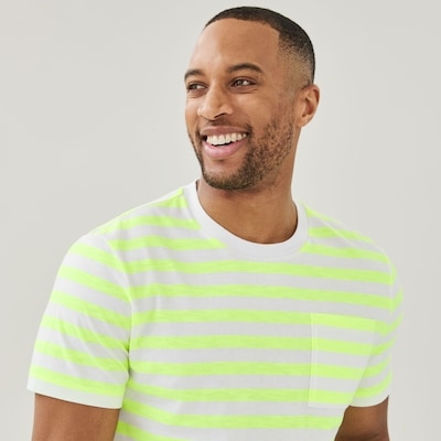 Joe Fresh Men's Striped Pocket T-Shirt 1 ea, $19.00/1ea