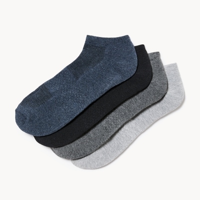 Joe Fresh Ens. de 4 paires de socquettes pour hommes 1 ea, 12,00 $/1ch