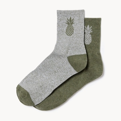 Men's 2-Pack Mid-Crew Socks - Multi