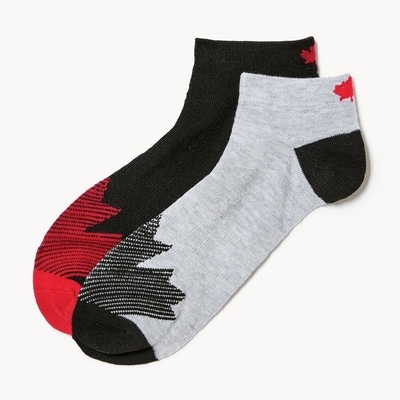 Joe Fresh Men's 2-Pack Canada Ankle Socks 1 ea, $8.00/1ea
