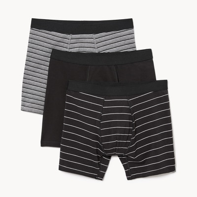 Men's 3-Pack Boxer Brief - Black