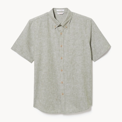 Joe Fresh Chemise boutonnée en lin et coton pour hommes 1 ea, 35,00 $/1ch
