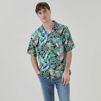 Joe Fresh Men's Disney Stitch Gauze Shirt 1 ea, $39.00/1ea