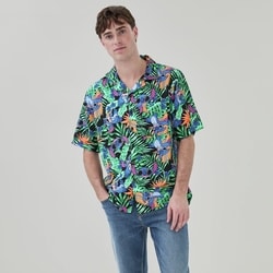 Joe Fresh Men's Disney Stitch Gauze Shirt 1 ea, $39.00/1ea