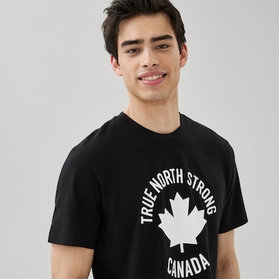 Joe Fresh T-shirt imprimé Canada pour hommes 1 ea, 15,00 $/1ch