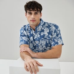 Joe Fresh Men's Printed Button-Down Shirt 1 ea, $35.00/1ea