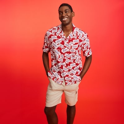 Chemise en gaze Molson I Am Canadian pour hommes - Rouge