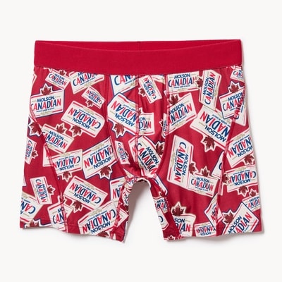 Caleçon Molson Canadian pour hommes - Rouge
