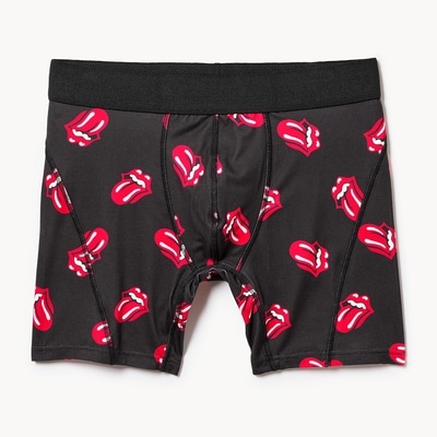 Caleçons boxeurs The Rolling Stones pour hommes - Noir