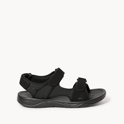 Sandales à fermeture rapide pour hommes - Noir