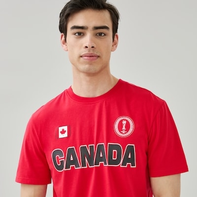  T-shirt Coupe du Monde FIFA 2026 Canada, adultes 1 ea, 25,00 $/1ch