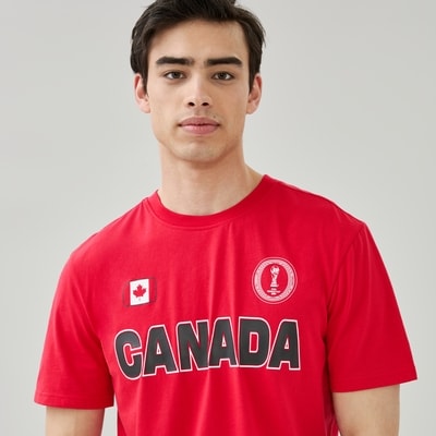 Adult FIFA World Cup 2026™ Canada T-Shirt - Bright Red