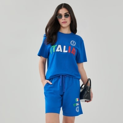 T-shirt Coupe du Monde FIFA 2026 Italie, adultes - BLEU ROYAL