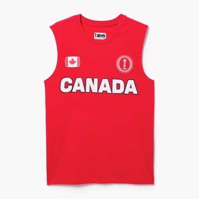 Men's FIFA World Cup 2026™ Canada Muscle Tank - Bright Red