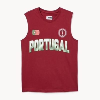 Adult FIFA World Cup 2026™ Portugal Muscle Tank - Dark Red