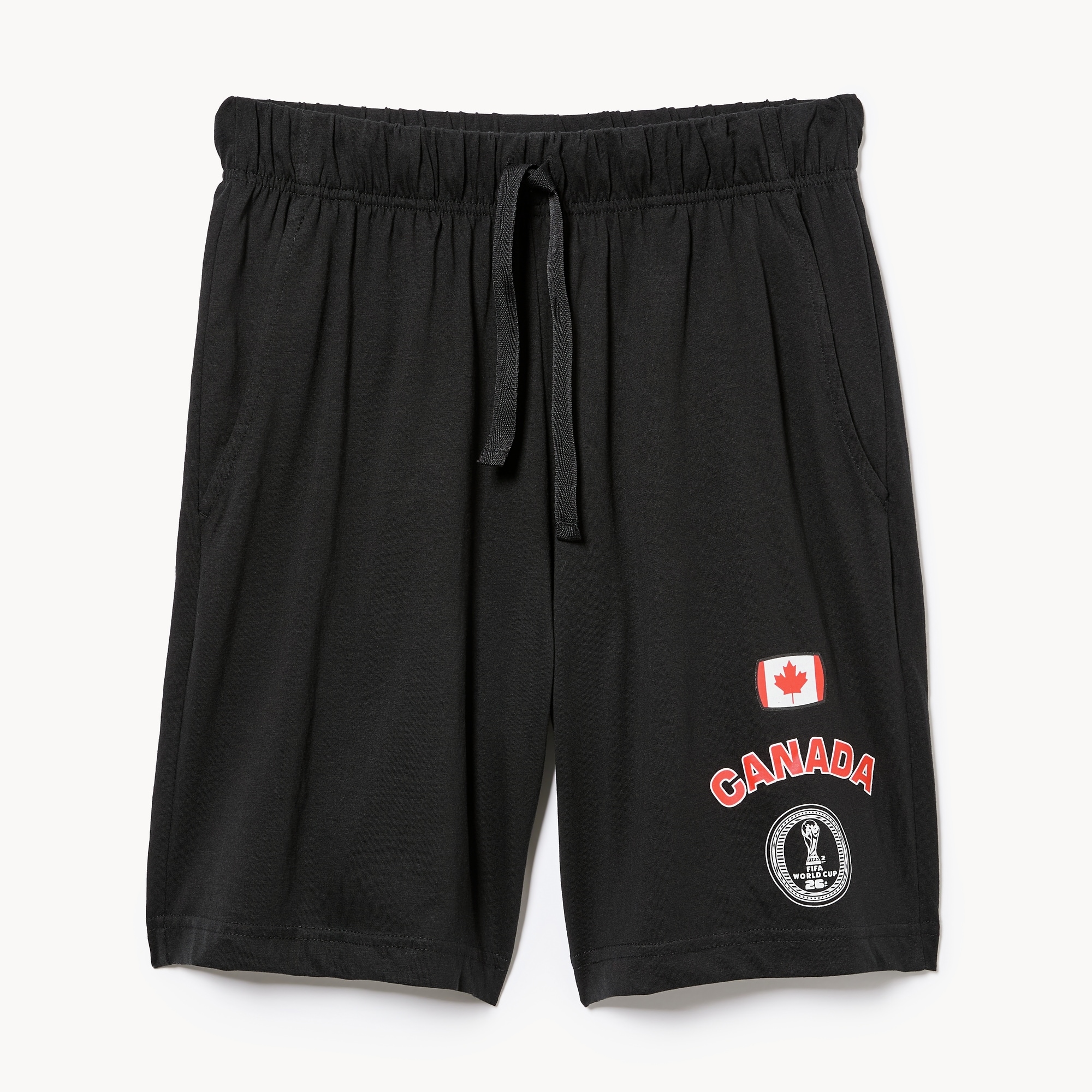 パンツ FCRB 21AW MLB TOUR TEAM LOUNGE SHORTS L Adult FIFA World Cup 2026™ Canada Lounge Short in Black from Joe Fresh