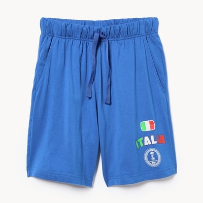 Short de détente Coupe du Monde FIFA 2026 Italie - BLEU ROYAL