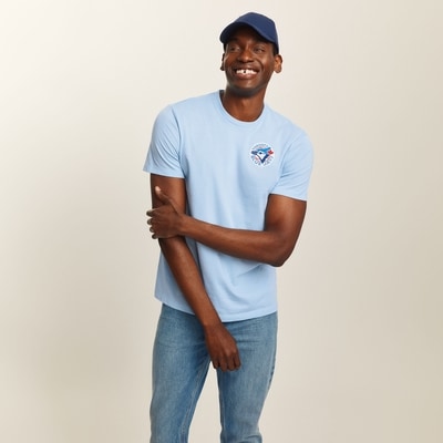 T-shirt LMB Blue Jays de Toronto pour adultes - Mélange De Bleu Pâle