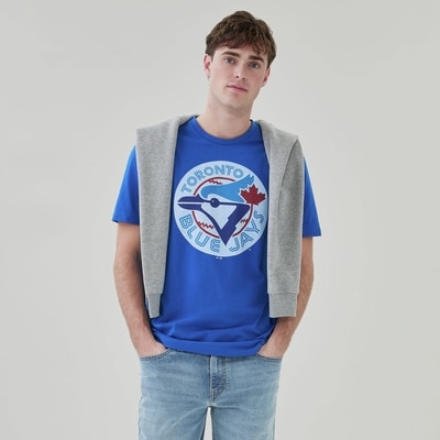 Adult MLB Toronto Blue Jays T-Shirt - Royal Blue
