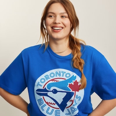T-shirt LMB Blue Jays de Toronto pour adultes - BLEU ROYAL