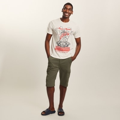 Adult Pixar Toy Story Pizza Planet T-Shirt - Cream