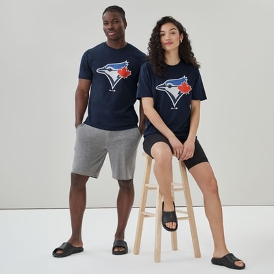 Adult Toronto Blue Jays T-Shirt - Dark Navy