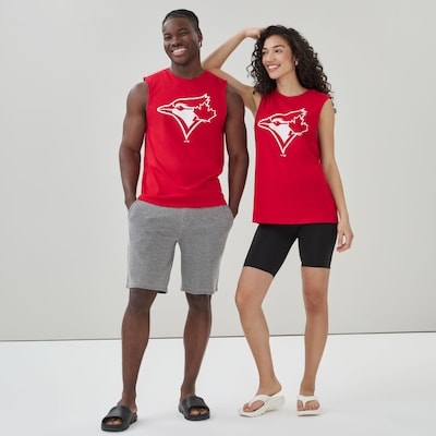 Adult MLB Toronto Blue Jays Tank - Red