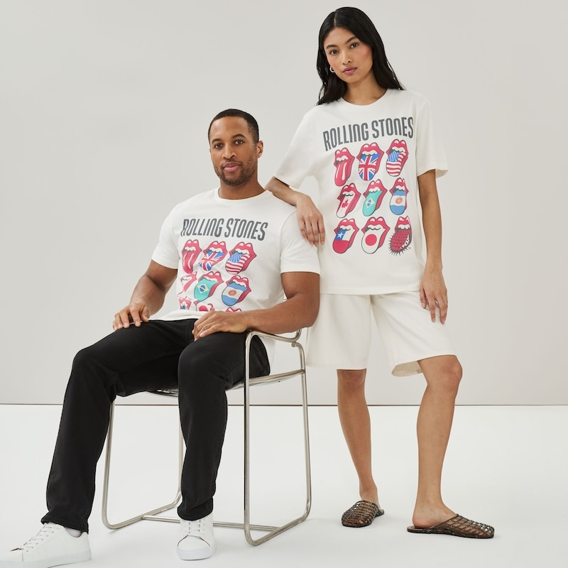 Joe Fresh Adult The Rolling Stones Graphic T-Shirt - 1 ea | Loblaws