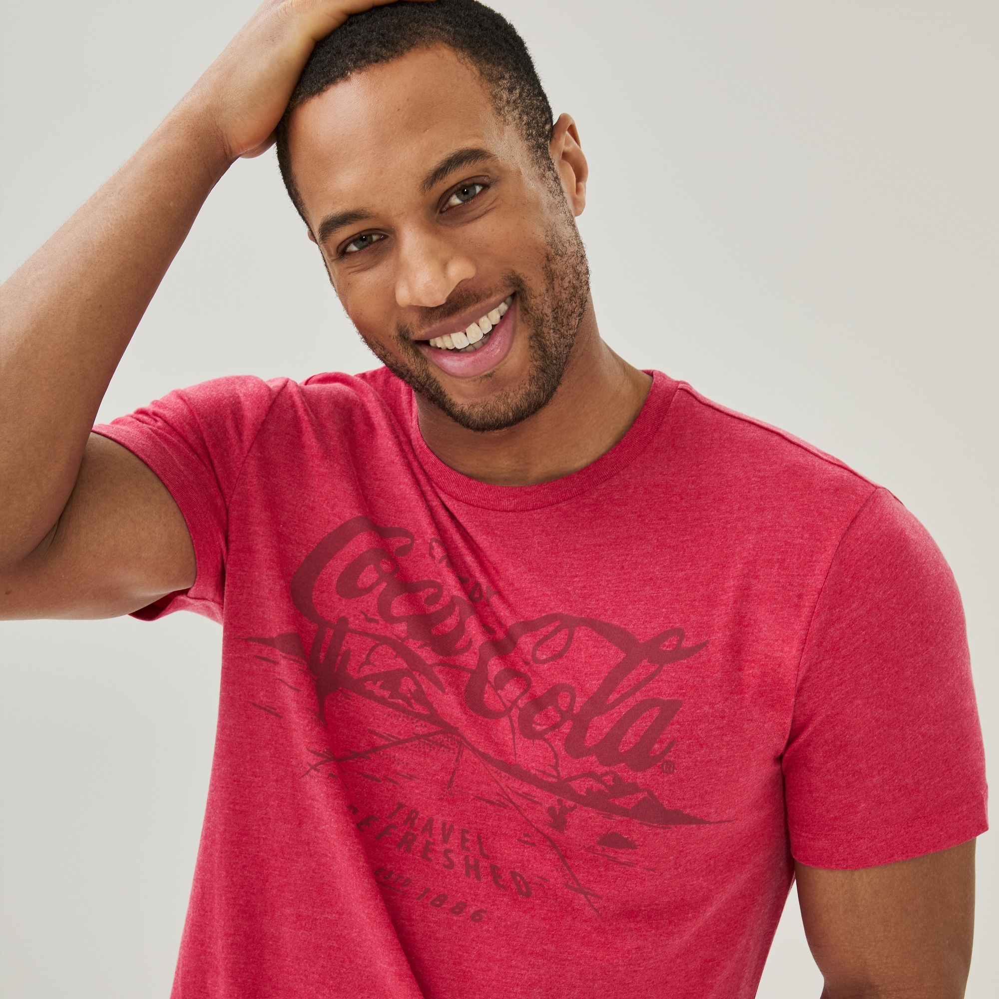 T-shirt imprimé Coca-Cola pour adultes
