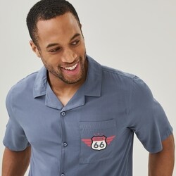 Joe Fresh Adult Route 66 Graphic Shirt - 1 ea | Fortinos