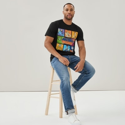 Adult Masters of the Universe T-Shirt - Black