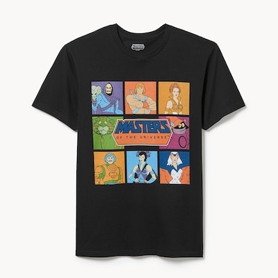 T-shirt Maîtres de l’Univers pour adultes - Noir