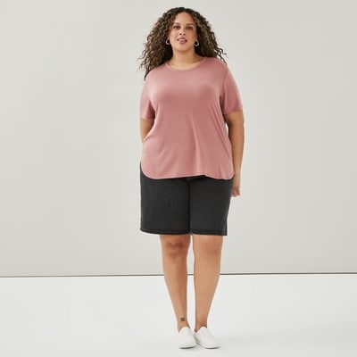 Joe Fresh T-shirt décontracté Femmes+ 1 ea, 16,00 $/1ch