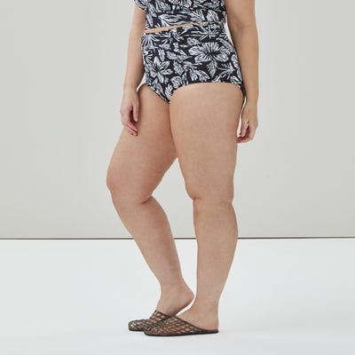 Joe Fresh Women+ Printed Ruched Bikini Bottom 1 ea, $26.00/1ea