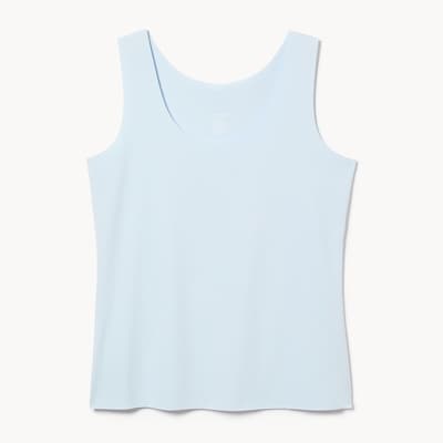 Cami en coton Femmes+ - Bleu Cendré