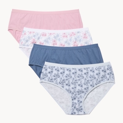 Women+ Organic Cotton 4-Pack Brief - Lilac