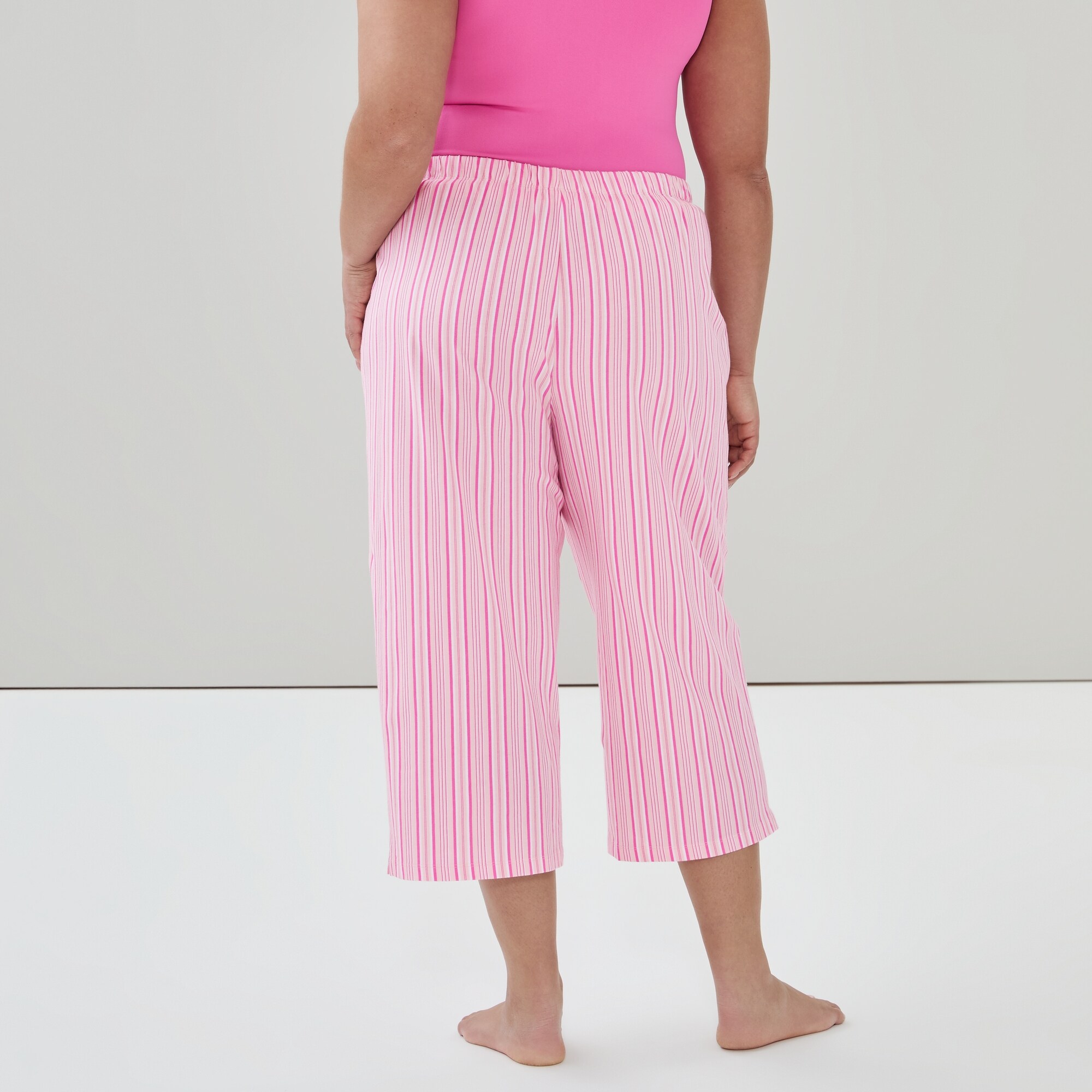 Women+ Printed Cropped Sleep Pant