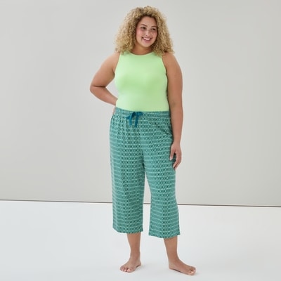 Joe Fresh Women+ Printed Cropped Sleep Pant 1 ea, $19.00/1ea