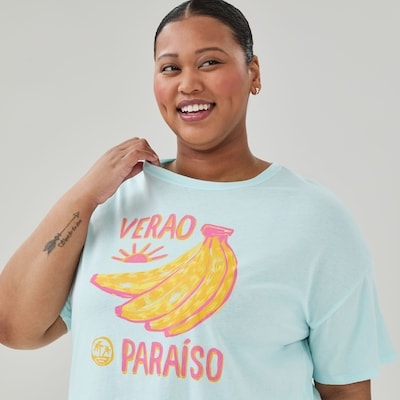 Joe Fresh T-shirt de nuit imprimé Femmes+ 1 ea, 16,00 $/1ch